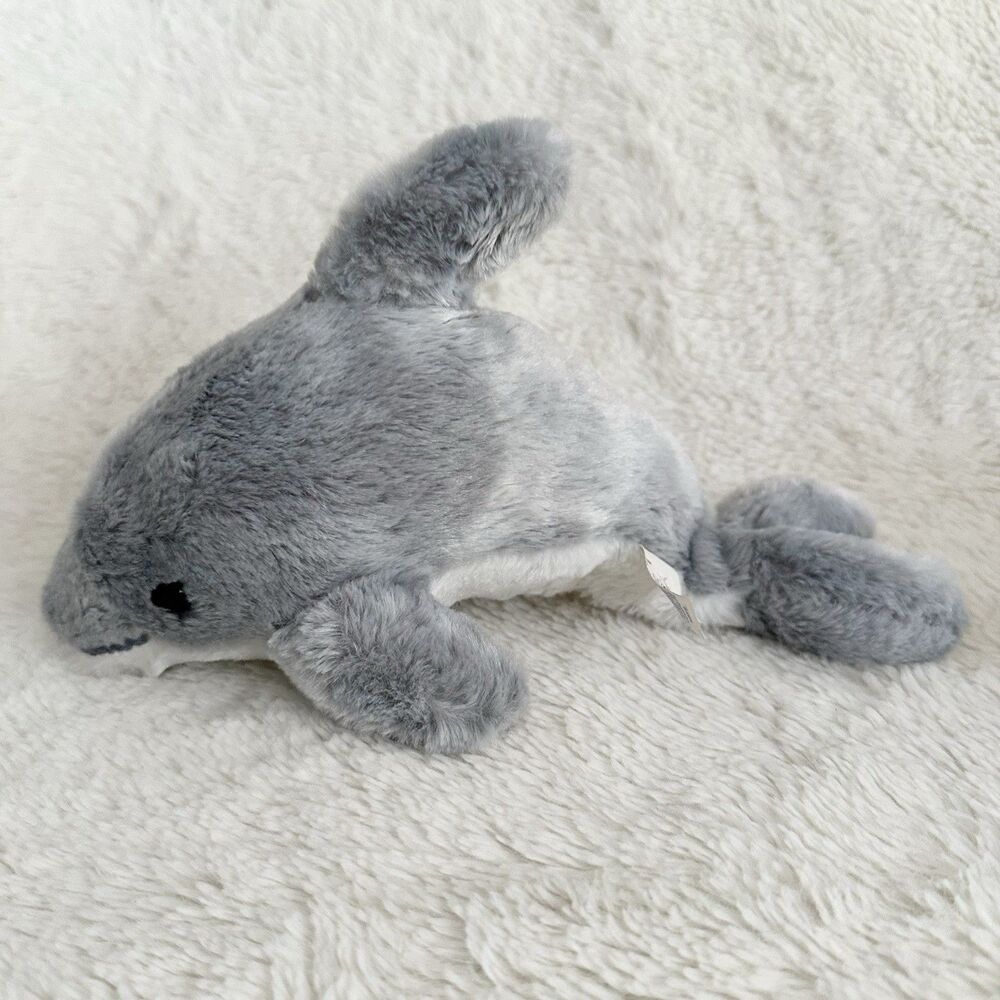 Seaworld Grey Dolphin 8” Plush Toy Stuffed Animal Ocean